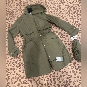 Cole Haan signature olive Khaki Women's Utility Jacket